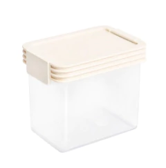 CONTENEDOR "AMALFI" HERMETICO DE ACRILICO "S" CON TAPA - comprar online