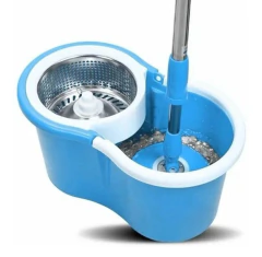 SET DE LIMPIEZA BALDE ESCURRIDOR DE ACERO CON LAMPAZO #2 - comprar online