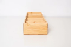 ORGANIZADOR DE CUBIERTOS ANGOSTO "VALSEN" DE BAMBOO 5 DIVISIONES - tienda online