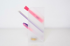 LAPICERO VERTICAL PLASTICO TRANSPARENTE - comprar online