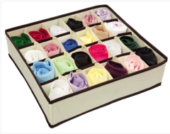ORGANIZADOR DE TELA "FIKA" X 24 /ROPA INTERIOR /MEDIAS/ACCESORIOS #M - comprar online