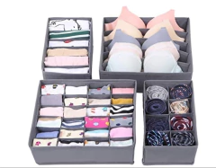 SET x4 ORGANIZADORES "FIKA" PARA ROPA INTERIOR #2 en internet