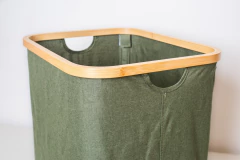 CESTO / CANASTO DE TELA "PERSA" NORDICO "L" SIN TAPA - tienda online