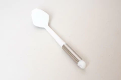 CEPILLO SILICONA GRIS CON MANGO ACERO COCINA/LAVADERO #1 - tienda online