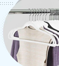 PERCHAS AFELPADAS ANTIDESLIZANTE “SLIM” PACK x10 - comprar online