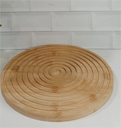 TABLA DE MADERA DECO "VALSEN" REDONDA CON DISEÑO en internet