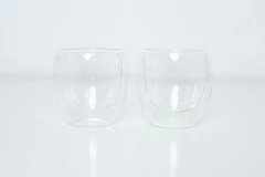VASO TAZA DOBLE VIDRIO TIPO BODUM 250 ML en internet