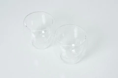 VASO TAZA DOBLE VIDRIO TIPO BODUM 250 ML - Marian Todo Organizado