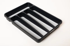 Imagen de CUBIERTERO "MADESMART" 5 DIVISIONES CON BASE ANTIDESLIZANTE CHICO