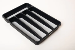 CUBIERTERO "MADESMART" 5 DIVISIONES CON BASE ANTIDESLIZANTE CHICO - Marian Todo Organizado