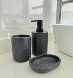 SET x3 PARA BAÑO "CAROL" POLYRESIN - comprar online