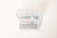 ORGANIZADOR DE ACRILICO "CLEAR" PARA MAQUILLAJE #2 - Marian Todo Organizado