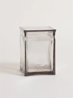 FRASCO CUADRADO CRYSTALINO FUME 780 ML "M" en internet