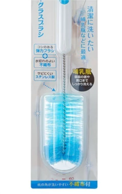 Imagen de CEPILLO LIMPIA BOTELLA MANGO BLANCO