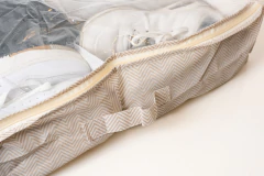 ORGANIZADOR "FIKA" BAJO CAMA PARA ZAPATOS O MULTIUSO 12 DIVISIONES - Marian Todo Organizado