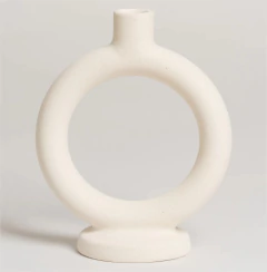 CANDELABRO DE CERAMICA "DUNY" MEDIANO - Marian Todo Organizado