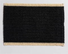 SET X 6 INDIVIDUALES RECTANGULARES "TURIN" COMBINADO - tienda online