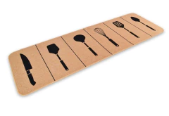 ALFOMBRA PARA COCINA "COOKING" XL KITCHEN RECTANGULAR POLYRESINA 40 X 120 CM - Marian Todo Organizado