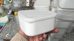 CONTENEDOR "AYLIN" HERMETICO BLANCO "S" CON TAPA MINI - comprar online