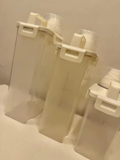 BOTELLA FRASCO CONTENEDOR "DROP" #2 CON PICO VERTEDOR "L" ALTO