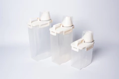 BOTELLA FRASCO CONTENEDOR "DROP" #2 CON PICO VERTEDOR "L" ALTO en internet