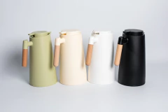 JARRA TERMICA "FELICIA" CON ASA DE MADERA - comprar online