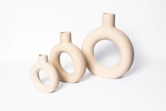 CANDELABRO DE CERAMICA "DUNY" MEDIANO - Marian Todo Organizado