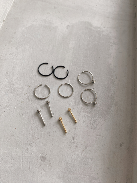Piercing para nariz - argollita -