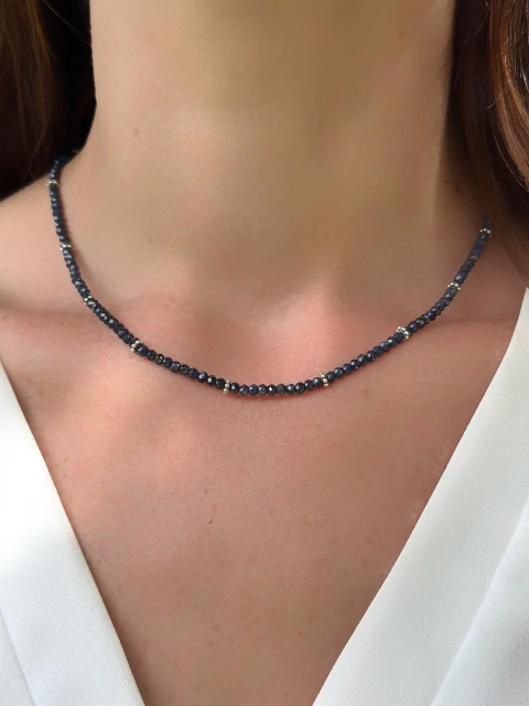 Colar de Safira Indiana - comprar online