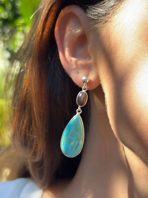 Brinco de Turquesa - comprar online