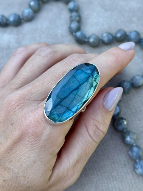 Anel de Labradorita - comprar online
