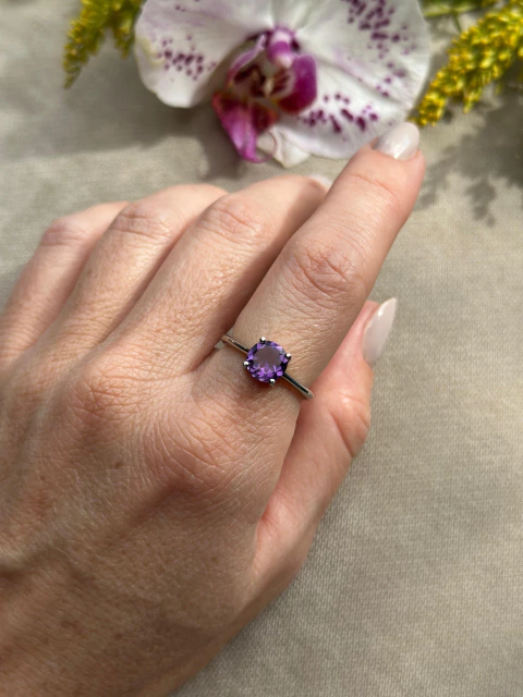 Anel Ametista - comprar online