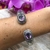 Bracelete de Ametista com Prata 925, Pedra e Prata