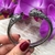Bracelete de Ametista com Prata 925, Pedra e Prata