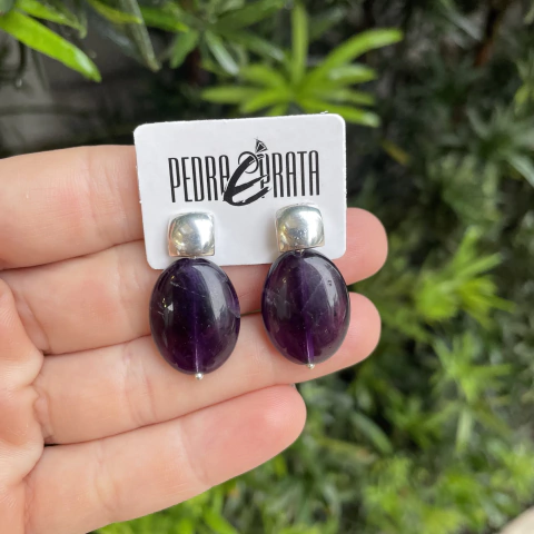 Brinco de Ametista