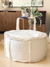 PUFF “CONPASION” DE TUSSOR CRUDO - comprar online