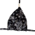TOP CORTININHA PAISLEY PRETO - comprar online