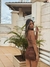 SAIA TELA MARROM - sunny biquinis