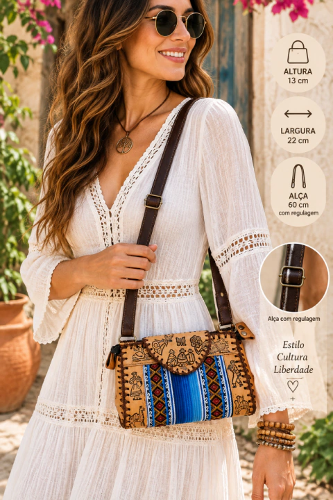 BOLSA PERUANA COM ALÇA