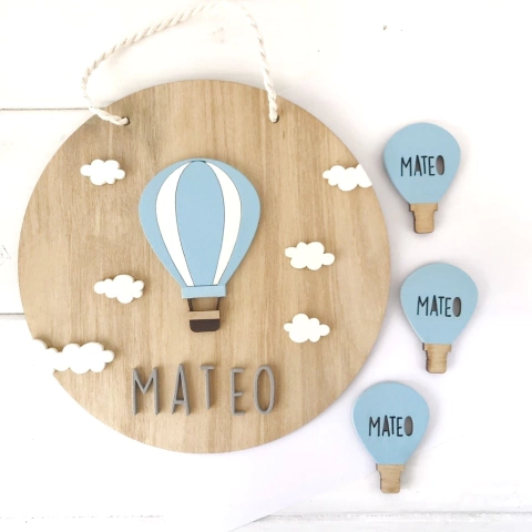 Cartel Globo aerostático