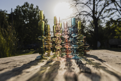 Candelabros glass - comprar online