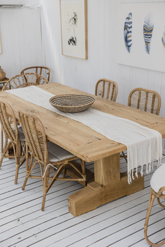 Mesa de comedor quebracho