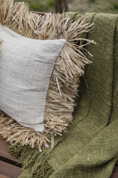 Almohadón con Flecos - Johann Home & Deco