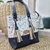 MINI TOTE BAG FLORES / AZUL - comprar online