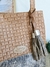 MINI TOTE BAG ANACONDA PLATINO en internet