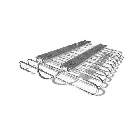 Pantalonero central extraible 11 pantalones - Pintura cromada - 3018PC - comprar online