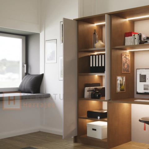 Eclipse Hafele slido f-park71 25b - Hasta 2300mm de altura - 504mm - 408.25.003 - comprar online