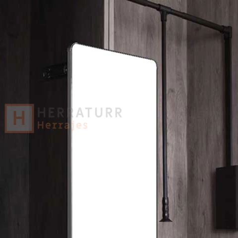 Espejo extraíble giratorio Eurohard 1000x350 mm EHVSEXG