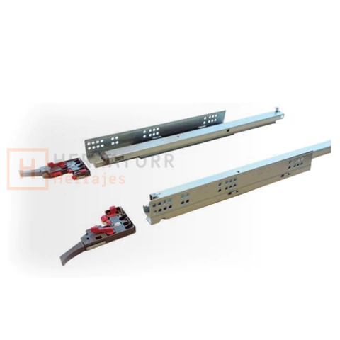 Guia Oculta apertura Push y cierre suave Hafele 410mm - 43303683 - comprar online