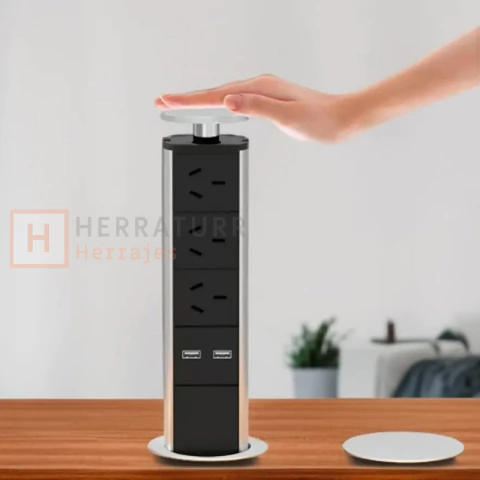 Torre de carga enchufes 220v + Usb - Manual LE-100 - comprar online